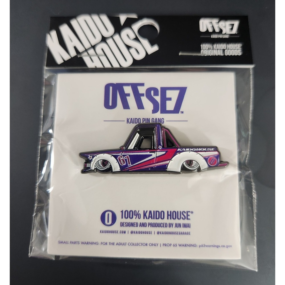 Kaido House Offse7 Enamel Sub Pin Limited Edition Zokita Mini Truck Pin